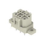 Złącze wtykowe do PCB (przyłącze płytki), 320 V, 14 A, Raster w mm: 5.00, Liczba biegunów: 6, Połączenie lutowane THR, skrzynia, RSV1,6 LBF6 GR 4,5 SN