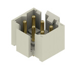 Złącze wtykowe do PCB (przyłącze płytki), 320 V, 14 A, Raster w mm: 5.00, Liczba biegunów: 6, Połączenie lutowane THR, skrzynia, RSV1,6 LS6 GR 3,2 AU