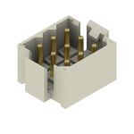 Złącze wtykowe do PCB (przyłącze płytki), 320 V, 14 A, Raster w mm: 5.00, Liczba biegunów: 9, Połączenie lutowane THR, skrzynia, RSV1,6 LS9 GR 3,2 AU