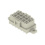 Złącze wtykowe do PCB (przyłącze płytki), 320 V, 14 A, Raster w mm: 5.00, Liczba biegunów: 4, Połączenie lutowane THR, skrzynia, RSV1,6 LBF4 GR 4,5 SN