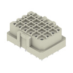 Złącze wtykowe do PCB (przyłącze płytki), 320 V, 14 A, Raster w mm: 5.00, Liczba biegunów: 24, Połączenie lutowane THR, skrzynia, RSV1,6 LB24 GR 4,5 SN