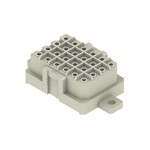 Złącze wtykowe do PCB (przyłącze płytki), 320 V, 14 A, Raster w mm: 5.00, Liczba biegunów: 24, Połączenie lutowane THR, skrzynia, RSV1,6 LBF24 GR 3,2 SN