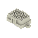 Złącze wtykowe do PCB (przyłącze płytki), 320 V, 14 A, Raster w mm: 5.00, Liczba biegunów: 24, Połączenie lutowane THR, skrzynia, RSV1,6 LBF24 GR 4,5 SN