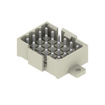 Złącze wtykowe do PCB (przyłącze płytki), 320 V, 14 A, Raster w mm: 5.00, Liczba biegunów: 24, Połączenie lutowane THR, skrzynia, RSV1,6 LSF24 GR 3,2 SN