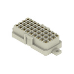 Złącze wtykowe do PCB (przyłącze płytki), 320 V, 14 A, Raster w mm: 5.00, Liczba biegunów: 36, Połączenie lutowane THR, skrzynia, RSV1,6 LBF36 GR 3,2 AU