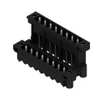 Złącze wtykowe do PCB (przyłącze płytki), 320 V, 15 A, Raster w mm: 5.08, Liczba biegunów: 16, Połączenie lutowane THT/THR, skrzynia, SLDV-THR 5.08/16/180F 1.5SN BK BX