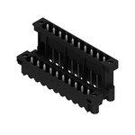 Złącze wtykowe do PCB (przyłącze płytki), 320 V, 15 A, Raster w mm: 5.08, Liczba biegunów: 20, Połączenie lutowane THT/THR, skrzynia, SLDV-THR 5.08/20/180F 1.5SN BK BX