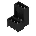 Złącze wtykowe do PCB (przyłącze płytki), 320 V, 15 A, Raster w mm: 5.00, Liczba biegunów: 6, Połączenie lutowane THT/THR, skrzynia, SLDV-THR 5.00/06/180G 3.2SN BK BX