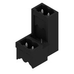 Złącze wtykowe do PCB (przyłącze płytki), 320 V, 15 A, Raster w mm: 5.00, Liczba biegunów: 4, Połączenie lutowane THT/THR, skrzynia, SLDV-THR 5.00/04/180G 1.5SN BK BX