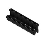 Złącze wtykowe do PCB (przyłącze płytki), 320 V, 15 A, Raster w mm: 5.00, Liczba biegunów: 40, Połączenie lutowane THT/THR, skrzynia, SLDV-THR 5.00/40/180F 3.2SN BK BX