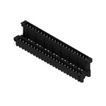Złącze wtykowe do PCB (przyłącze płytki), 320 V, 15 A, Raster w mm: 5.00, Liczba biegunów: 44, Połączenie lutowane THT/THR, skrzynia, SLDV-THR 5.00/44/180FLF 3.2SN BK BX