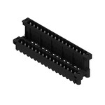 Złącze wtykowe do PCB (przyłącze płytki), 320 V, 15 A, Raster w mm: 5.00, Liczba biegunów: 32, Połączenie lutowane THT/THR, skrzynia, SLDV-THR 5.00/32/180FLF 1.5SN BK BX