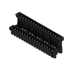 Złącze wtykowe do PCB (przyłącze płytki), 320 V, 15 A, Raster w mm: 5.00, Liczba biegunów: 32, Połączenie lutowane THT/THR, skrzynia, SLDV-THR 5.00/32/180F 3.2SN BK BX