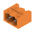Złącze wtykowe do PCB (przyłącze płytki), 320 V, 24 A, Raster w mm: 5.08, Liczba biegunów: 2, Połączenie lutowane THR, skrzynia, SL 5.08HC/02/90G 3.2SN OR BX
