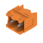 Złącze wtykowe do PCB (przyłącze płytki), 320 V, 24 A, Raster w mm: 5.08, Liczba biegunów: 2, Połączenie lutowane THR, skrzynia, SL 5.08HC/02/90B 3.2SN OR BX