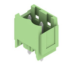 Złącze wtykowe do PCB (przyłącze płytki), 320 V, 24 A, Raster w mm: 5.08, Liczba biegunów: 2, Połączenie lutowane THR, skrzynia, SL 5.08HC/02/180B 3.2SN GN BX