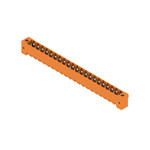 Złącze wtykowe do PCB (przyłącze płytki), 320 V, 24 A, Raster w mm: 5.08, Liczba biegunów: 21, Połączenie lutowane THR, skrzynia, SL 5.08HC/21/180F 3.2SN OR BX