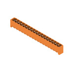 Złącze wtykowe do PCB (przyłącze płytki), 320 V, 24 A, Raster w mm: 5.08, Liczba biegunów: 18, Połączenie lutowane THR, skrzynia, SL 5.08HC/18/180G 3.2SN OR BX