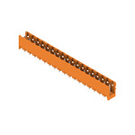 Złącze wtykowe do PCB (przyłącze płytki), 320 V, 24 A, Raster w mm: 5.08, Liczba biegunów: 18, Połączenie lutowane THR, skrzynia, SL 5.08HC/18/180 3.2SN OR BX