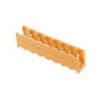 Złącze wtykowe do PCB (przyłącze płytki), 320 V, 24 A, Raster w mm: 5.08, Liczba biegunów: 8, Połączenie lutowane THR, skrzynia, SL 5.08HC/08/180 3.2SN OR BX