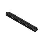 Złącze wtykowe do PCB (przyłącze płytki), 320 V, 24 A, Raster w mm: 5.08, Liczba biegunów: 19, Połączenie lutowane THR, skrzynia, SL 5.08HC/19/90LF 3.2SN BK BX