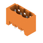 Złącze wtykowe do PCB (przyłącze płytki), 320 V, 24 A, Raster w mm: 5.08, Liczba biegunów: 3, Połączenie lutowane THR, skrzynia, SL 5.08HC/03/180G 3.2SN OR BX