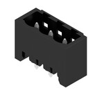 Złącze wtykowe do PCB (przyłącze płytki), 320 V, 24 A, Raster w mm: 5.08, Liczba biegunów: 3, Połączenie lutowane THR, skrzynia, SL 5.08HC/03/180G 3.2SN BK BX