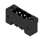 Złącze wtykowe do PCB (przyłącze płytki), 320 V, 24 A, Raster w mm: 5.08, Liczba biegunów: 3, Połączenie lutowane THR, skrzynia, SL 5.08HC/03/180F 3.2SN BK BX