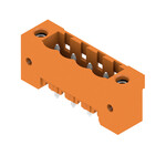 Złącze wtykowe do PCB (przyłącze płytki), 320 V, 24 A, Raster w mm: 5.08, Liczba biegunów: 4, Połączenie lutowane THR, skrzynia, SL 5.08HC/04/180F 3.2SN OR BX