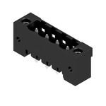 Złącze wtykowe do PCB (przyłącze płytki), 320 V, 24 A, Raster w mm: 5.08, Liczba biegunów: 4, Połączenie lutowane THR, skrzynia, SL 5.08HC/04/180F 3.2SN BK BX