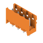 Złącze wtykowe do PCB (przyłącze płytki), 320 V, 24 A, Raster w mm: 5.08, Liczba biegunów: 4, Połączenie lutowane THR, skrzynia, SL 5.08HC/04/180 3.2SN OR BX