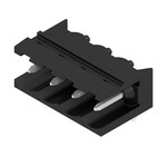 Złącze wtykowe do PCB (przyłącze płytki), 320 V, 24 A, Raster w mm: 5.08, Liczba biegunów: 4, Połączenie lutowane THR, skrzynia, SL 5.08HC/04/90 3.2SN BK BX