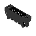 Złącze wtykowe do PCB (przyłącze płytki), 320 V, 24 A, Raster w mm: 5.08, Liczba biegunów: 4, Połączenie lutowane THR, skrzynia, SL 5.08HC/04/180LF 3.2SN BK BX