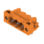 Złącze wtykowe do PCB (przyłącze płytki), 320 V, 24 A, Raster w mm: 5.08, Liczba biegunów: 3, Połączenie lutowane THR, skrzynia, SL 5.08HC/03/90LF 3.2SN OR BX