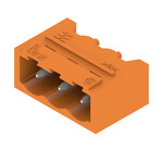 Złącze wtykowe do PCB (przyłącze płytki), 320 V, 24 A, Raster w mm: 5.08, Liczba biegunów: 3, Połączenie lutowane THR, skrzynia, SL 5.08HC/03/90G 3.2SN OR BX