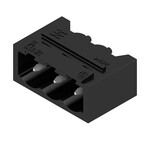 Złącze wtykowe do PCB (przyłącze płytki), 320 V, 24 A, Raster w mm: 5.08, Liczba biegunów: 3, Połączenie lutowane THR, skrzynia, SL 5.08HC/03/90G 3.2SN BK BX