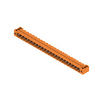 Złącze wtykowe do PCB (przyłącze płytki), 320 V, 24 A, Raster w mm: 5.08, Liczba biegunów: 23, Połączenie lutowane THR, skrzynia, SL 5.08HC/23/90F 3.2SN OR BX