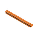 Złącze wtykowe do PCB (przyłącze płytki), 320 V, 24 A, Raster w mm: 5.08, Liczba biegunów: 23, Połączenie lutowane THR, skrzynia, SL 5.08HC/23/90B 3.2SN OR BX