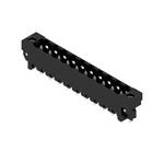 Złącze wtykowe do PCB (przyłącze płytki), 320 V, 24 A, Raster w mm: 5.08, Liczba biegunów: 10, Połączenie lutowane THR, skrzynia, SL 5.08HC/10/180LF 3.2SN BK BX