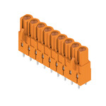 Złącze wtykowe do PCB (przyłącze płytki), 320 V, 23 A, Raster w mm: 5.08, Liczba biegunów: 9, Połączenie lutowane THR, skrzynia, BLL 5.08/09/180 3.2 SN OR BX