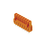 Złącze wtykowe do PCB (przyłącze płytki), 320 V, 23 A, Raster w mm: 5.08, Liczba biegunów: 8, Połączenie lutowane THR, skrzynia, BLL 5.08/08/180B 3.2SN OR BX