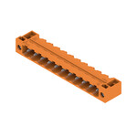 Złącze wtykowe do PCB (przyłącze płytki), 320 V, 24 A, Raster w mm: 5.08, Liczba biegunów: 11, Połączenie lutowane THR, skrzynia, SL 5.08HC/11/90F 3.2SN OR BX
