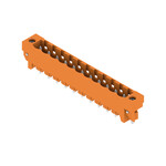 Złącze wtykowe do PCB (przyłącze płytki), 320 V, 24 A, Raster w mm: 5.08, Liczba biegunów: 11, Połączenie lutowane THR, skrzynia, SL 5.08HC/11/180LF 3.2SN OR BX
