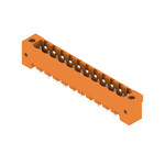 Złącze wtykowe do PCB (przyłącze płytki), 320 V, 24 A, Raster w mm: 5.08, Liczba biegunów: 11, Połączenie lutowane THR, skrzynia, SL 5.08HC/11/180F 3.2SN OR BX