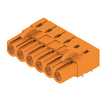 Złącze wtykowe do PCB (przyłącze płytki), 320 V, 23 A, Raster w mm: 5.08, Liczba biegunów: 6, Połączenie lutowane THR, skrzynia, BLL 5.08/06/90 3.2 SN OR BX