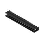 Złącze wtykowe do PCB (przyłącze płytki), 320 V, 24 A, Raster w mm: 5.08, Liczba biegunów: 15, Połączenie lutowane THR, skrzynia, SL 5.08HC/15/90 3.2SN BK BX