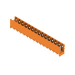 Złącze wtykowe do PCB (przyłącze płytki), 320 V, 24 A, Raster w mm: 5.08, Liczba biegunów: 15, Połączenie lutowane THR, skrzynia, SL 5.08HC/15/180 3.2SN OR BX