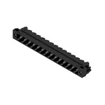 Złącze wtykowe do PCB (przyłącze płytki), 320 V, 24 A, Raster w mm: 5.08, Liczba biegunów: 14, Połączenie lutowane THR, skrzynia, SL 5.08HC/14/90LF 3.2SN BK BX