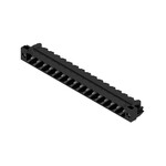 Złącze wtykowe do PCB (przyłącze płytki), 320 V, 24 A, Raster w mm: 5.08, Liczba biegunów: 16, Połączenie lutowane THR, skrzynia, SL 5.08HC/16/90LF 3.2SN BK BX