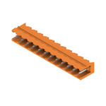 Złącze wtykowe do PCB (przyłącze płytki), 320 V, 24 A, Raster w mm: 5.08, Liczba biegunów: 12, Połączenie lutowane THR, skrzynia, SL 5.08HC/12/90 3.2SN OR BX